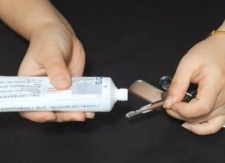 Toothpaste on keys is practical, saves you a significant amount of money each year.