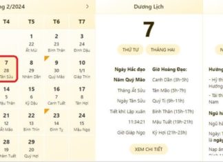 Most Accurate Good and Bad Times on February 7, 2024. Lunar Calendar on February 7, 2024.