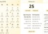 Best and Most Accurate Timing and Lunar Calendar for February 25, 2024