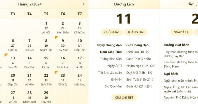 Best and most accurate time for 11/2/2024 – 2nd day of Lunar New Year, the Year of the Snake.