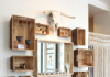 “Stylish Wooden Box Home Wall Decorations”