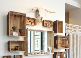 “Stylish Wooden Box Home Wall Decorations”