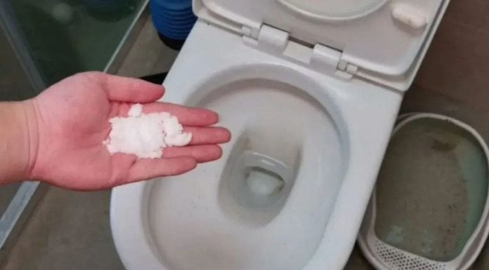 Clean your bathroom grout with just a handful of salt