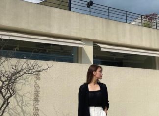 Long dresses paired with this top style guarantees a stylish fall street look