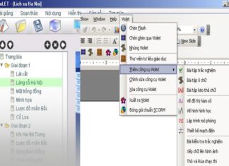Violet – An App for Teachers to Create Lesson Plans and Digital Presentations