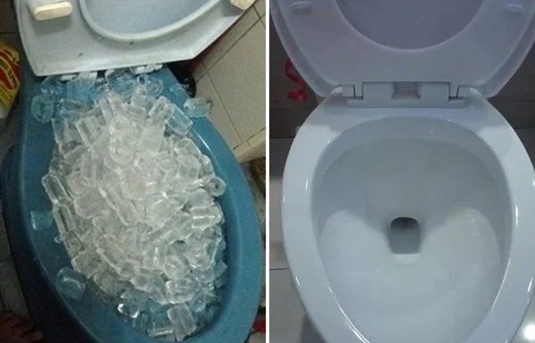 Surprising advantages of adding a bag of ice to your toilet