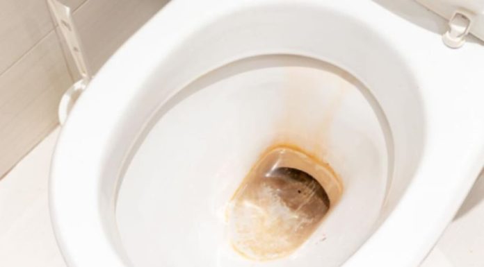 Dirty, Thick Yellow Stained Toilet Bowls: Just Sprinkle This Handful Into the Flush and It’s Sparkling Clean