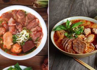 What ingredients and spices are needed to make Bun Bo Hue at home?