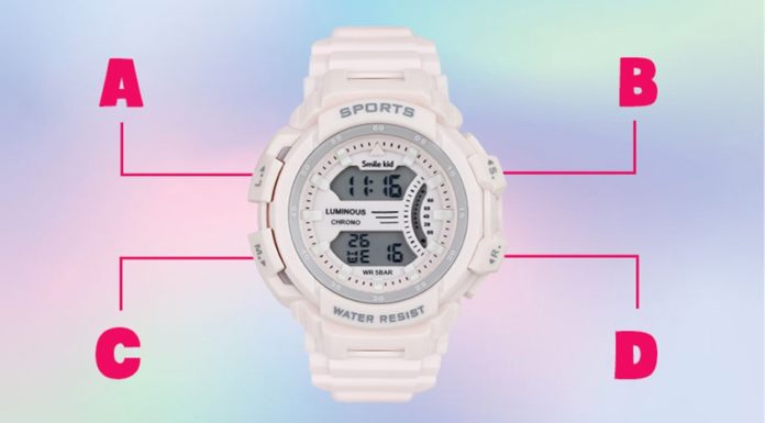 A detailed guide on how to set the time on electronic children’s watches with 4 buttons, 3 buttons, and 1 button from A to Z
