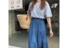4 Flattering Skirt Styles That Will Make Women Over 40 Look Elegant
