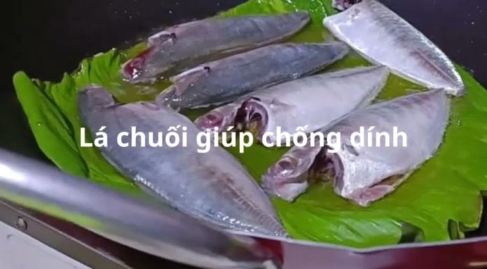 Mother doesn’t need a non-stick pan, just a leaf and a piece of paper, fry everything crispy and non-stick