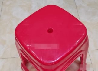 Why do plastic chairs have a hole in them? The ultimate purpose suitable for households with young children.