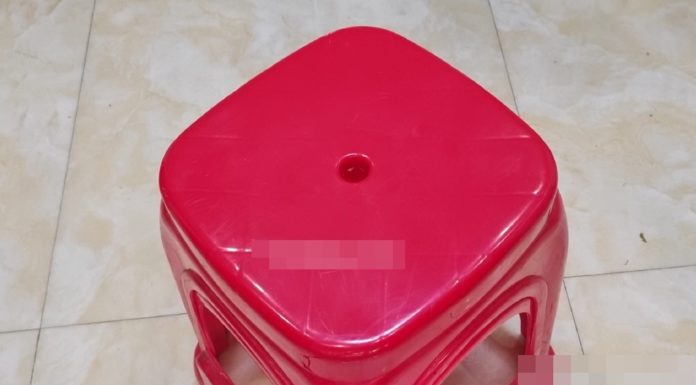 Why do plastic chairs have a hole in them? The ultimate purpose suitable for households with young children.