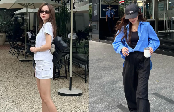 Vietnamese beauties often favor flat shoes, master the art of dressing to flatter their figures, and exude a fashionable vibe