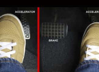 What are the safest shoes to wear when driving a car?
