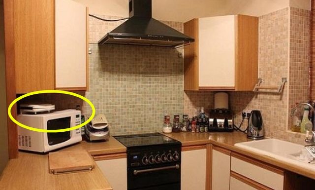 Can I put things on top of the microwave? Important but often overlooked.