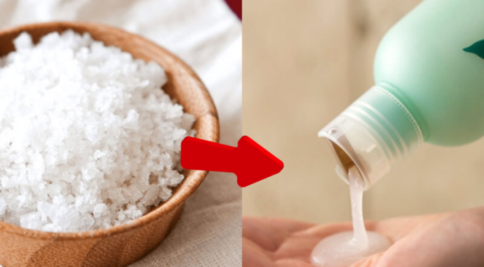 Mixing Table Salt with Shampoo: A Great Tip Loved by Both Men and Women, Don’t Miss Out!