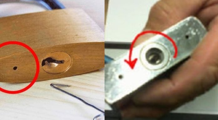 Unlock the secret of the small hole in typical locks that many people don’t know how to use, turns out it has an unexpectedly interesting function.