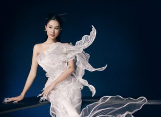 Admiring the fashion of a 5-time beauty pageant contestant