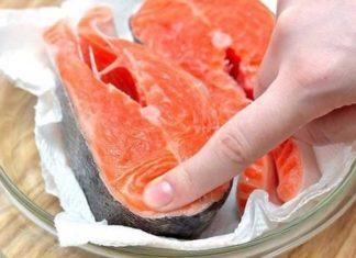 Add a few drops of this: Quick and easy way to thaw and remove fishy odor