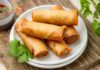 Frying spring rolls without adding oil in the pan is foolish: Try this method for 10 crispy rolls that stay crunchy for a long time