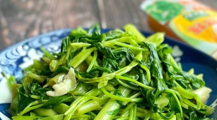 Sauteed Morning Glory: Remember the “1 soak, 3 no” rule for fresh, vibrant, and delicious greens