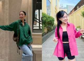 Stylish and energetic women’s oversized shirts for a youthful and dynamic look