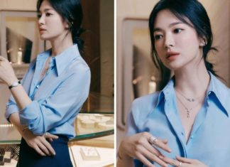 Song Hye Kyo Stuns in Pastel Perfection