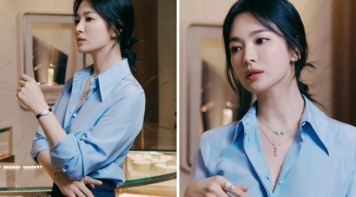 Song Hye Kyo Stuns in Pastel Perfection