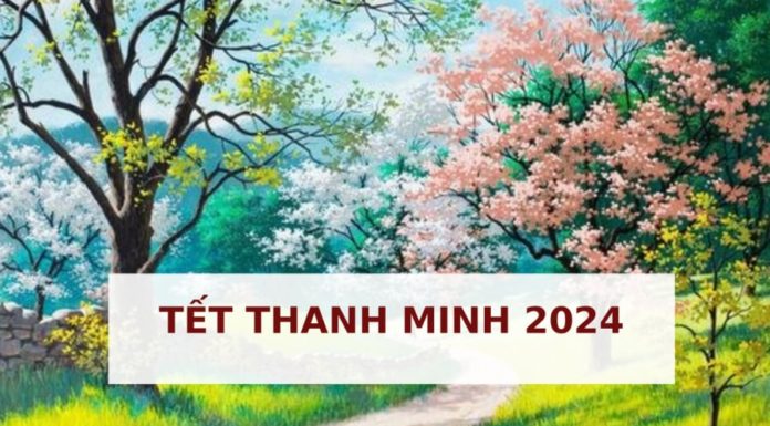 When is Tet Thanh Minh 2024 in the lunar calendar, solar calendar, and which day of the week does it fall on?