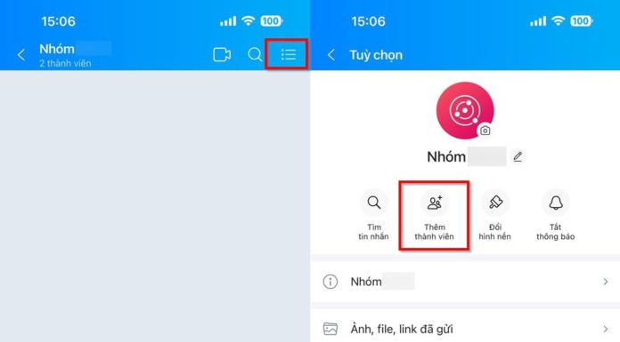 How to add members and change name, avatar of offline Zalo group easily