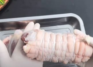 Turn boiled pork knuckle into tender and flavorful meat with an extra step