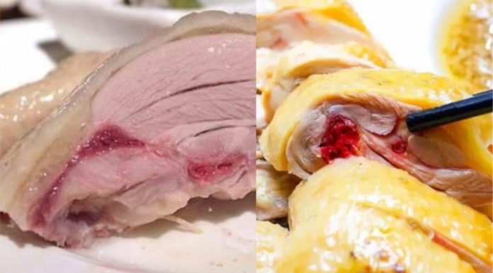 Why is the bone marrow of a boiled chicken still red? Is it still alive? Many people are unaware of this.