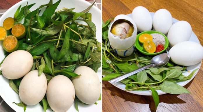 Boiled balut eggs without using brine, replacing it with this water, soft and fragrant eggs, not turning rancid over time.
