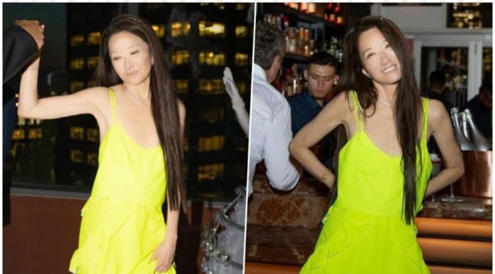 “U80 but with a youthful fashion sense, Vera Wang wedding dress queen looks still like a 30-year-old woman”