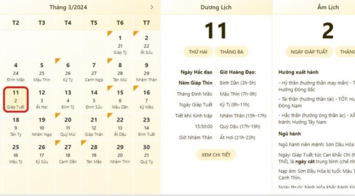 Most Accurate Good and Bad Times on March 11, 2024: Check the Best and Worst Hours and the Lunar Calendar