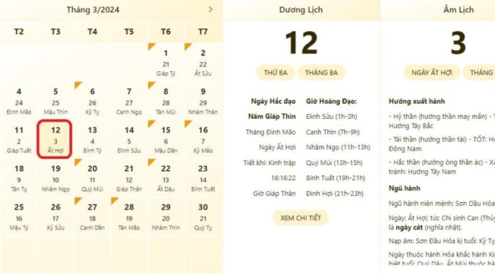 Best and most accurate time to see on 12/3/2024, check lunar calendar on 12/3/2024