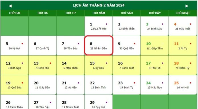 The Most Accurate Time and Lunar Calendar for International Women’s Day on March 8th, 2024