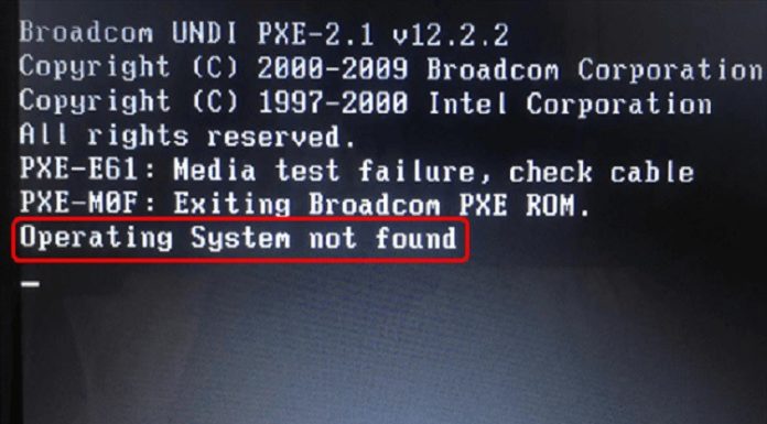 How to Fix the Operating System Not Found Error on Windows Fast and Easy