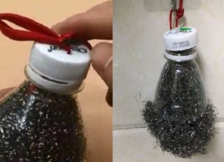 How A Brillo Pad Stuffed Into A Plastic Bottle Has Ingenious Uses That You Need To Start Using Right Away