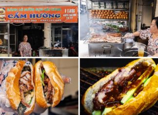 Crispy, savory, and lip-smackingly delicious cartilage pork banh mi, a legendary delicacy in District 4