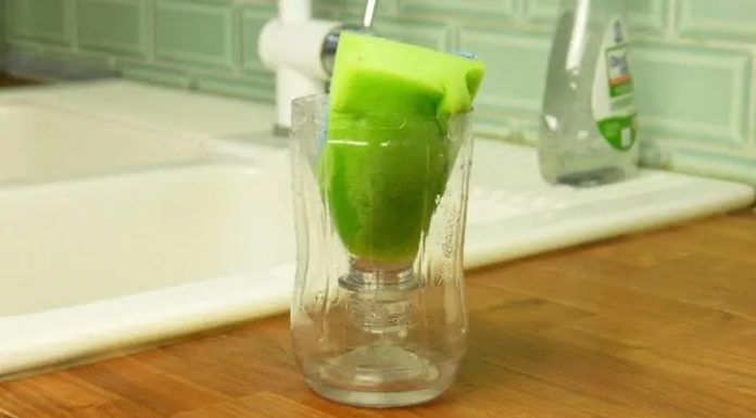 Ingenious Kitchen Tip: Transform a Plastic Bottle into a Sink Essential