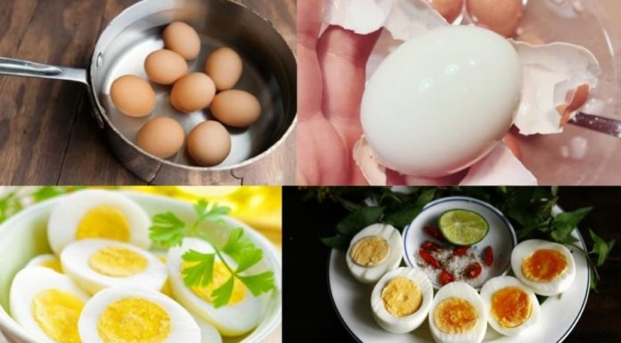 Boiled eggs without cracked shells, easy to peel thanks to this water; it seems simple but many people do not know it yet