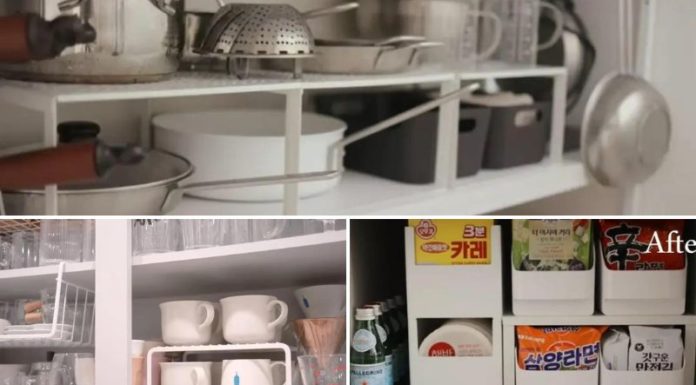 Korean grandma kitchen storage tips help even the smallest kitchens stay organized