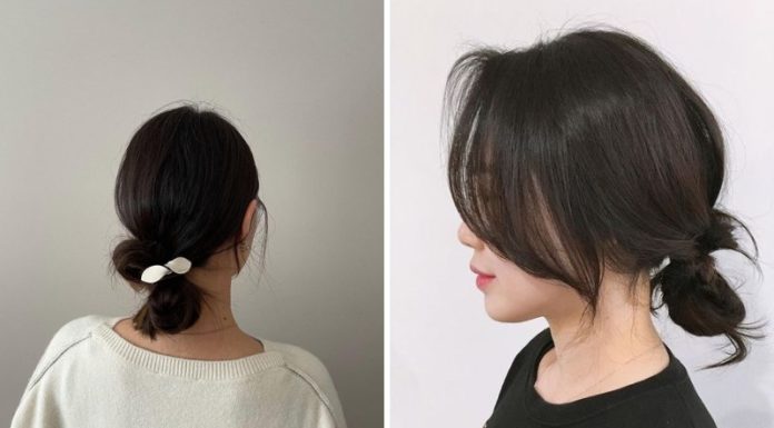Stylish Korean Summer Hair Buns