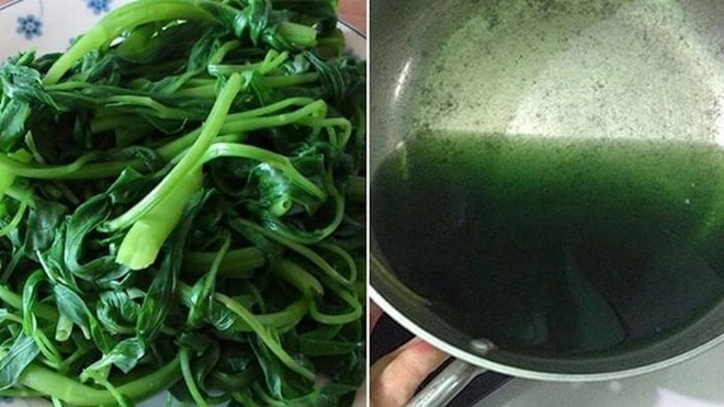 Is the Greenish Blackish Color in Your Vegetable Water a Sign of Leaded Water Spinach?
