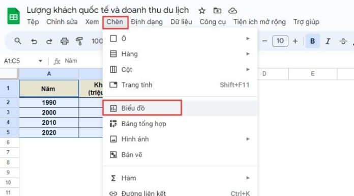 A Step-by-Step Guide to Create a Chart in Google Sheets