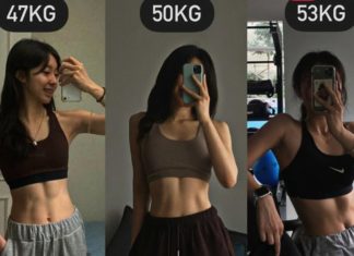 Maintain a firm midsection despite gaining 13 pounds, why not?