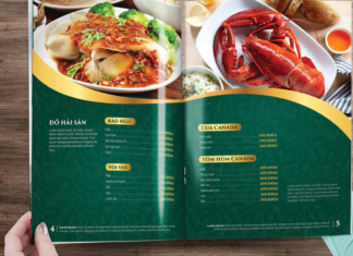 Suggestions for Eye-Catching Modern Restaurant Menu Background Templates in 2024