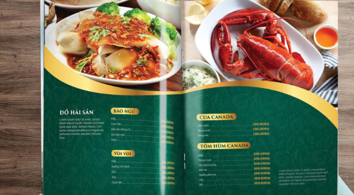 Suggestions for Eye-Catching Modern Restaurant Menu Background Templates in 2024